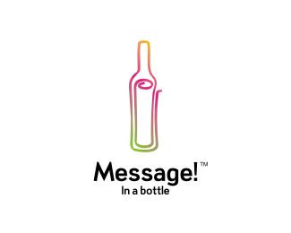 Message! In a bottle标志设计欣赏