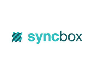 国外标志设计欣赏-syncbox