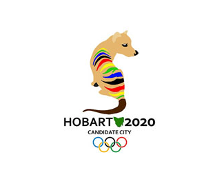 2020申奥城市logo-澳大利亚 霍巴特（Hobart）logo设计欣赏