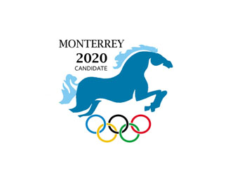 2020申奥城市logo-墨西哥 蒙特雷 （Monterrey）logo设计欣赏