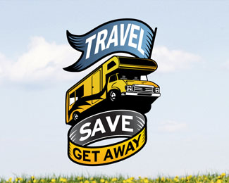 Travel Save Get Away标志设计欣赏