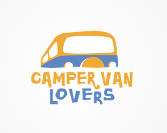 Campervan Lovers标志设计欣赏