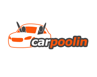 Carpoolin标志设计欣赏