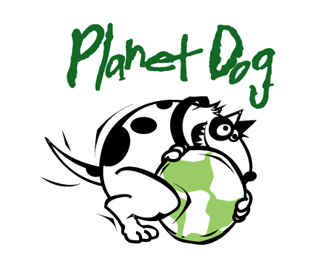 Planet Dog标志设计欣赏