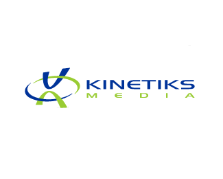 Kinetiks三维动画公司标志设计欣赏