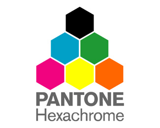 Pantone Hexachrome标志设计欣赏
