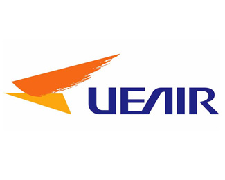 鹰联航空logo设计
