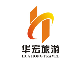 华宏旅游logo设计欣赏