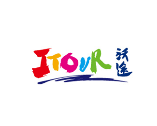沃途旅游品牌logo设计欣赏
