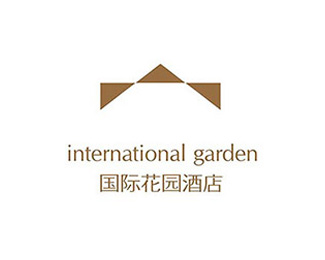 张家口国际花园酒店logo设计欣赏