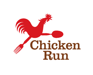 chickenrun标志设计欣赏