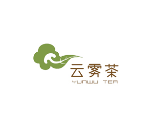 云雾茶logo设计欣赏