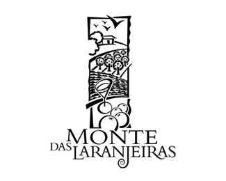 Monte das laranjeiras 橙汁logo