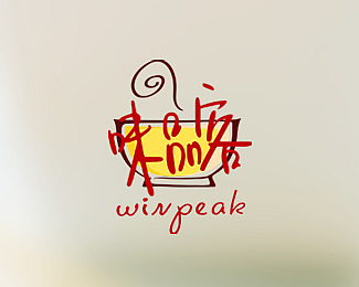 味品客WINPEAK 标志设计