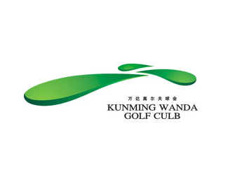昆明万达高尔夫球会logo设计
