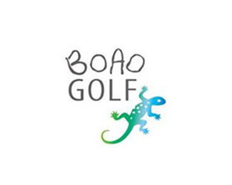 博鳌高尔夫logo设计欣赏