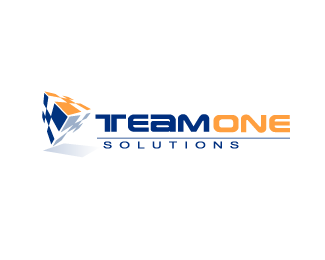 team one咨询公司logo设计欣赏