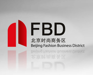 北京FBD时尚商务区标志设计欣赏