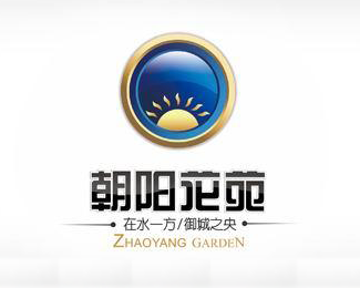 朝阳花苑 logo欣赏