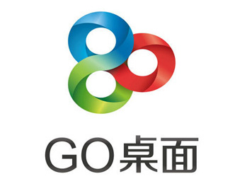 GO桌面魔比斯环logo