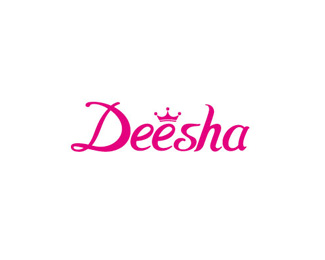 笛莎(DEESHA)标志logo设计