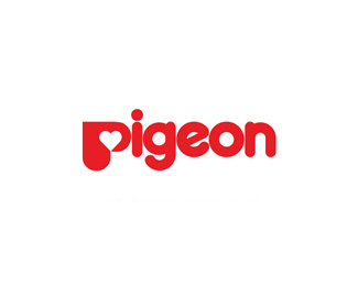 贝亲(pigeon)标志logo图片