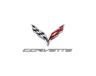 克尔维特(Corvette)标志logo设计