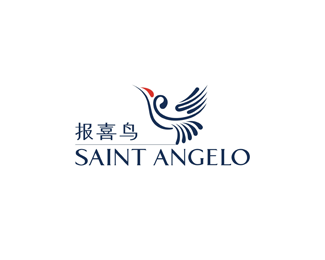 报喜鸟(SAINT ANGELO)标志logo图片