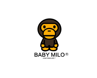 Baby Milo标志logo设计