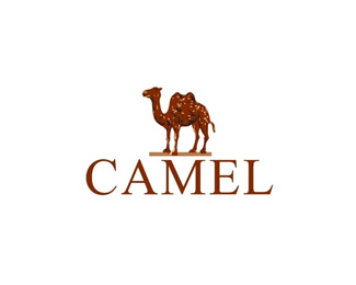 骆驼(CAMEL)标志logo设计