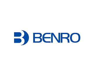 百诺(benro)标志logo设计