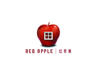 红苹果(RED APPLE)企业logo标志