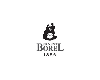 依波路(Ernest Borel)标志logo设计