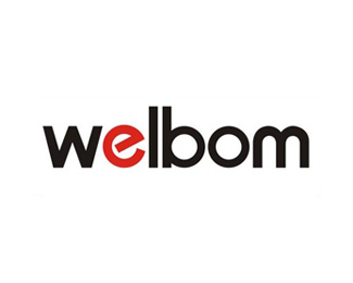 惠尔邦(WELBOM)标志logo设计