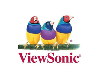 优派(ViewSonic)企业logo标志