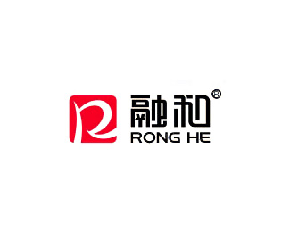 融和(RONGHE)标志logo设计