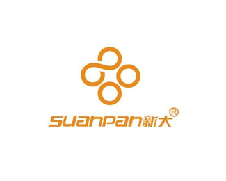 新大(SUANPAN)标志logo设计
