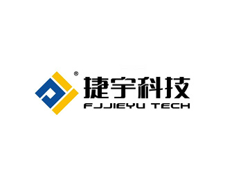 捷宇智汇星标志logo设计