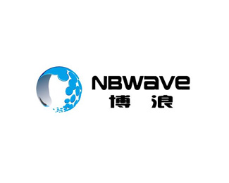 博浪(NBWAVE)企业logo标志