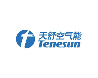 天舒(Tenesun)标志logo设计