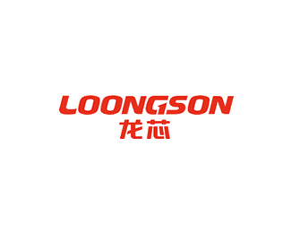 龙芯(loongson)标志logo设计