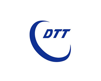 大唐电信(DTT)标志logo设计