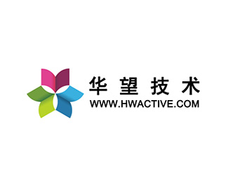 华望技术(hwactive)企业logo标志