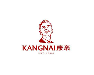 康奈(KANGNAI)标志logo设计