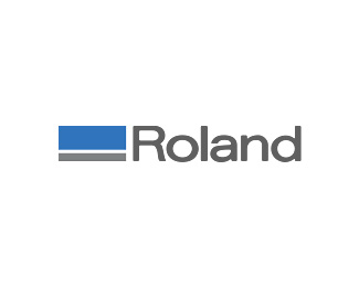 罗兰(RolandDG)标志logo设计