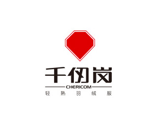 千仞岗(CHERICOM)标志logo设计