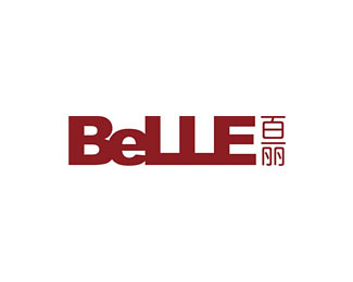 百丽(BeLLE)企业logo标志
