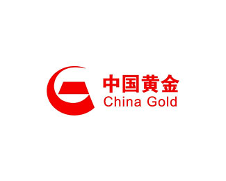 中国黄金标志logo设计