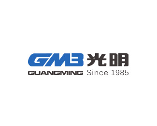 光明(GM)标志logo设计