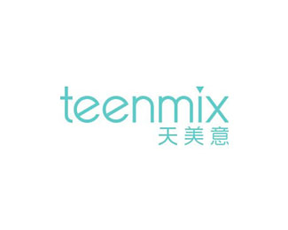 天美意(Teenmix)标志logo设计